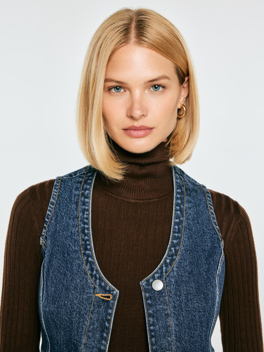 Dámska bunda jeans LILU 508